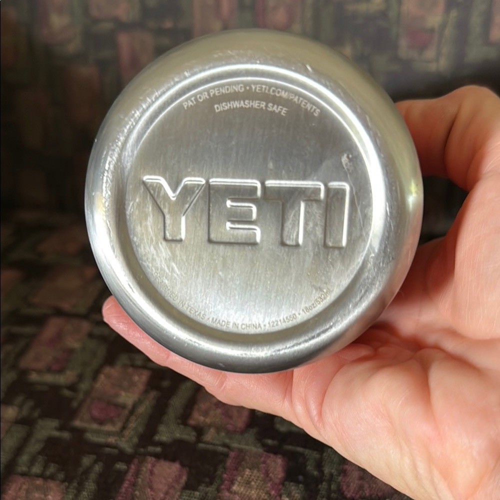 YETI Bright Orange Travel Mug - Picture 3 of 5